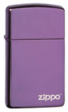 Zippo Slim Abyss with Logo 28124ZL