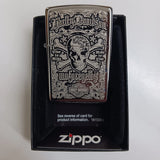 Zippo Harley-Davidson Logo & Skull High Polish Chrome 28229
