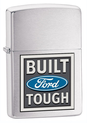 Zippo Brushed Chrome Ford Lighter 28259