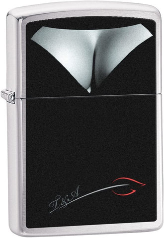 Zippo Brushed Chrome BS DECOLLETAGE  28273