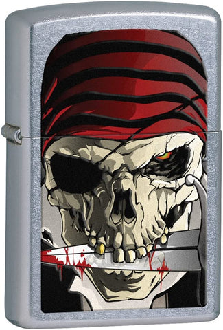 Zippo Street Chrome Pirate 28278