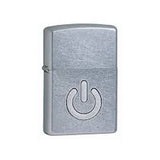 Zippo Street Chrome Power Button 28329
