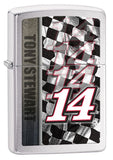 Zippo Tony Stewart Art Brushed Chrome  28334