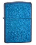Zippo Iced Diamond Plate Cerulean 28341