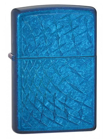 Zippo Iced Diamond Plate Cerulean 28341