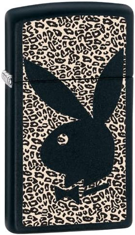 Zippo Playboy slim black matte 28430