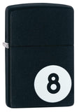 Zippo 8 Ball Black Matte 28432