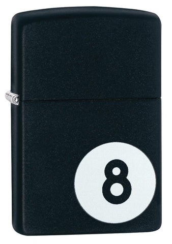 Zippo 8 Ball Black Matte 28432