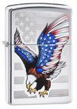 Zippo American Eagle Present to Obama High Polish Chrome 28449