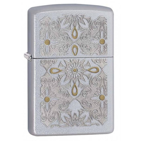 Zippo Classical Curve Satin Chrome 28457