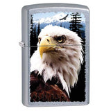 Zippo Bald Eagle Street Chrome 28462