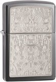Zippo Oriental Abstract Black Ice 28469