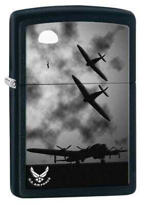 Zippo U.S. Air Force Black Matte Lighter 28510