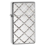 Zippo Slim Armor Argyle High Polish Chrome 28581
