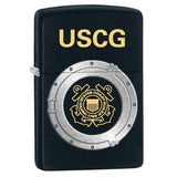 Zippo US Coast Guard Seal Black Matte 28623