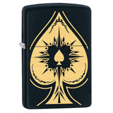 Zippo Double Spades Black Matte 28662