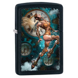 Zippo Steampunk Aviator Girl Black Matte 28670