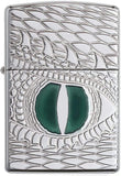 Zippo Armor Dragon Eye Epoxy Inlay High Polish Chrome 28807