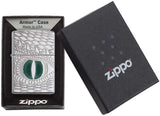 Zippo Armor Dragon Eye Epoxy Inlay High Polish Chrome 28807