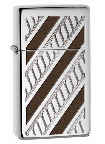 Zippo Armor Slim Rope High Polish Chrome 28810