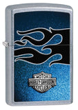 Zippo Harley-Davidson Logo and Flame Street Chrome 28822