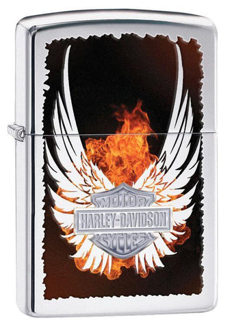 Zippo Harley-Davidson Logo High Polish Chrome 28824