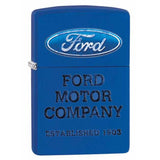 Zippo Ford Vintage Logo Royal Blue Matte 28838