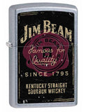 Zippo Jim Beam Vintage Logo Street Chrome 28841