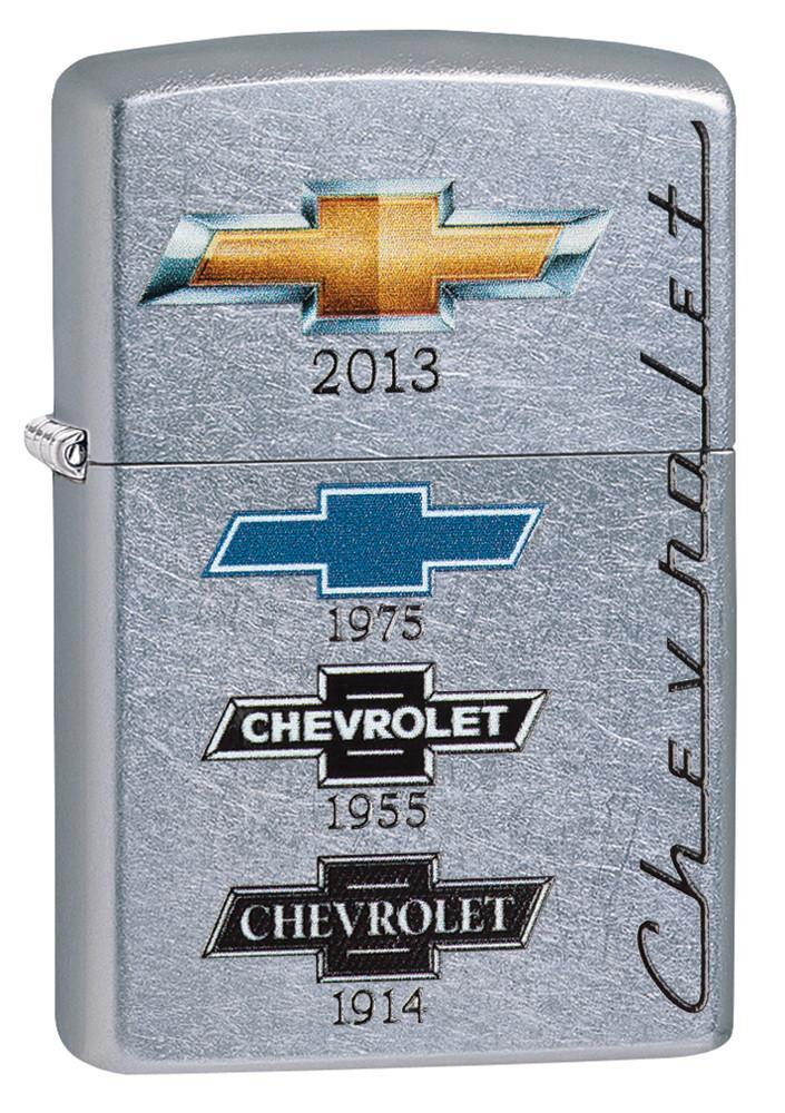Zippo Chevrolet Logos Street Chrome 28846 - Free Shipping - Real