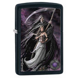 Zippo Anne Stokes Maiden and Reaper Black Matte 28856