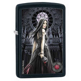 Zippo Anne Stokes Maiden With Goblet Black Matte 28858