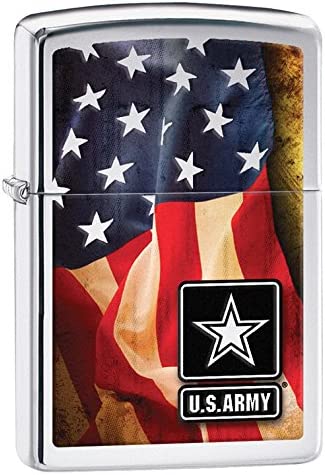 Zippo Army High Polish Chrome  28930
