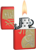 Zippo Year of The Monkey Red Matte Pocket Lighter 28955