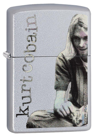 Zippo Kurt Cobain Satin Chrome 29052