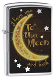 Zippo Golden Moon High Polish Chrome 29059