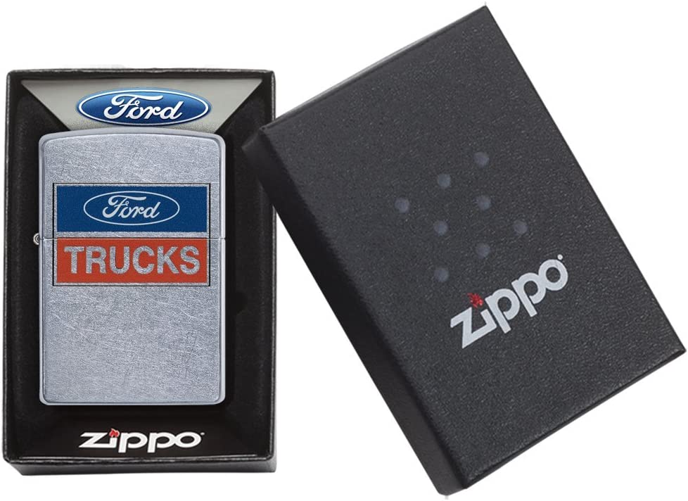 Zippo Ford Trucks Street Chrome 29066 - Free Shipping - Real Guts