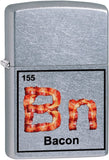 Zippo Bacon Element Street Chrome 29070