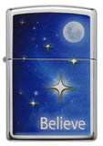 Zippo Stars High Polish Chrome 29071