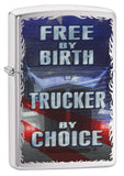 Zippo Americana Trucker Brushed Chrome 29078