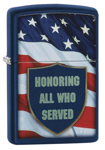 Zippo Vintage Americana Navy Matte 29092