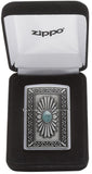 Zippo Southwest Sun Emblem Satin Chrome 29105