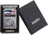 Zippo Pearl Harbor 75th Anniversary Brushed Chrome 29176