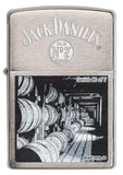 Zippo Jack Daniel's Series 6 Brushed Chrome 29178