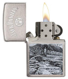 Zippo Jack Daniel's Series 7 Brushed Chrome 29179