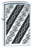 Zippo Tattoo Elegance Armor High Polish Chrome 29235