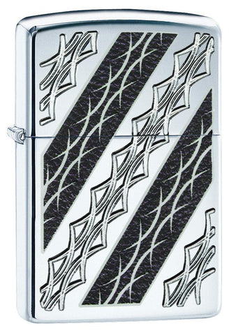Zippo Tattoo Elegance Armor High Polish Chrome 29235