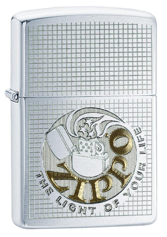 Zippo Light of Your Life Brushed Chrome 29236