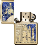 Zippo Taj Mahal High Polish Brass Pocket Lighter 29245