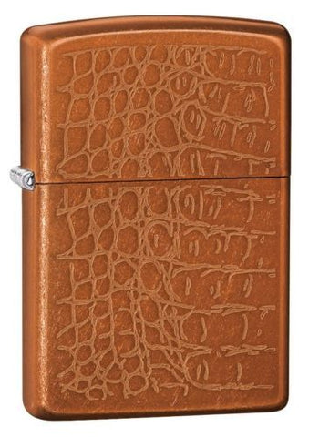 Zippo Crocodile Toffee Pocket Lighter 29246