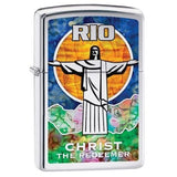 Zippo Christ The Redeemer High Polish Chrome Pocket Lighter 29256